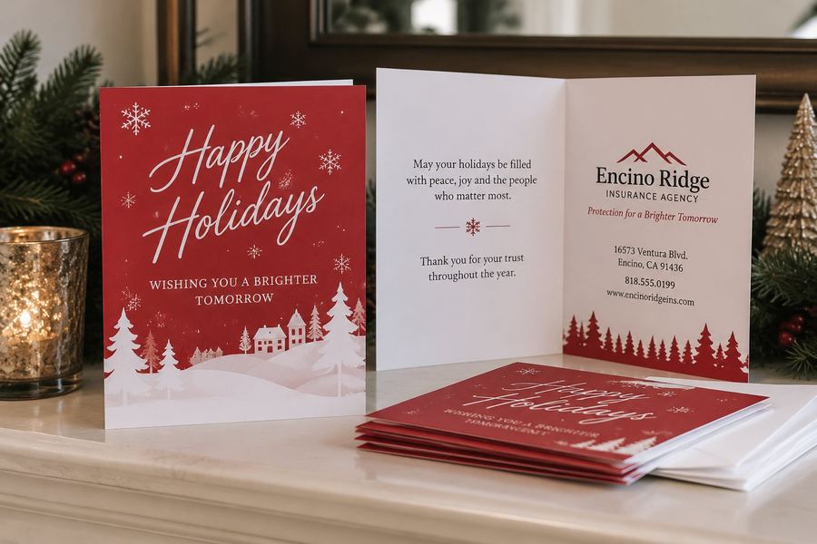 Bookmarks printed at The Printing House