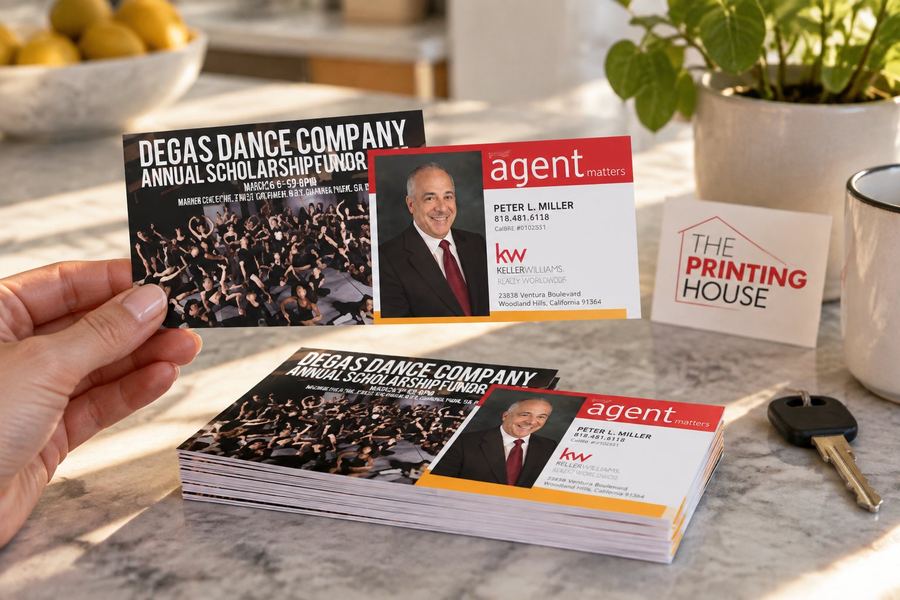 Degas Dance Company fundraiser, printed at The Printing House in Encino