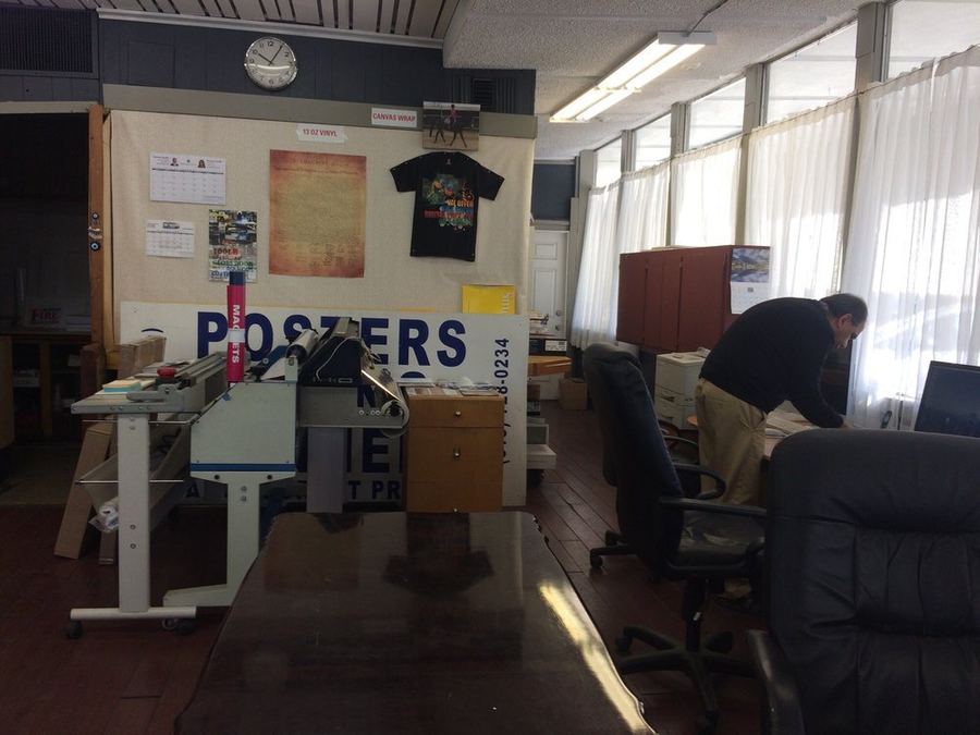 Fresh off the press, printed at The Printing House in Encino